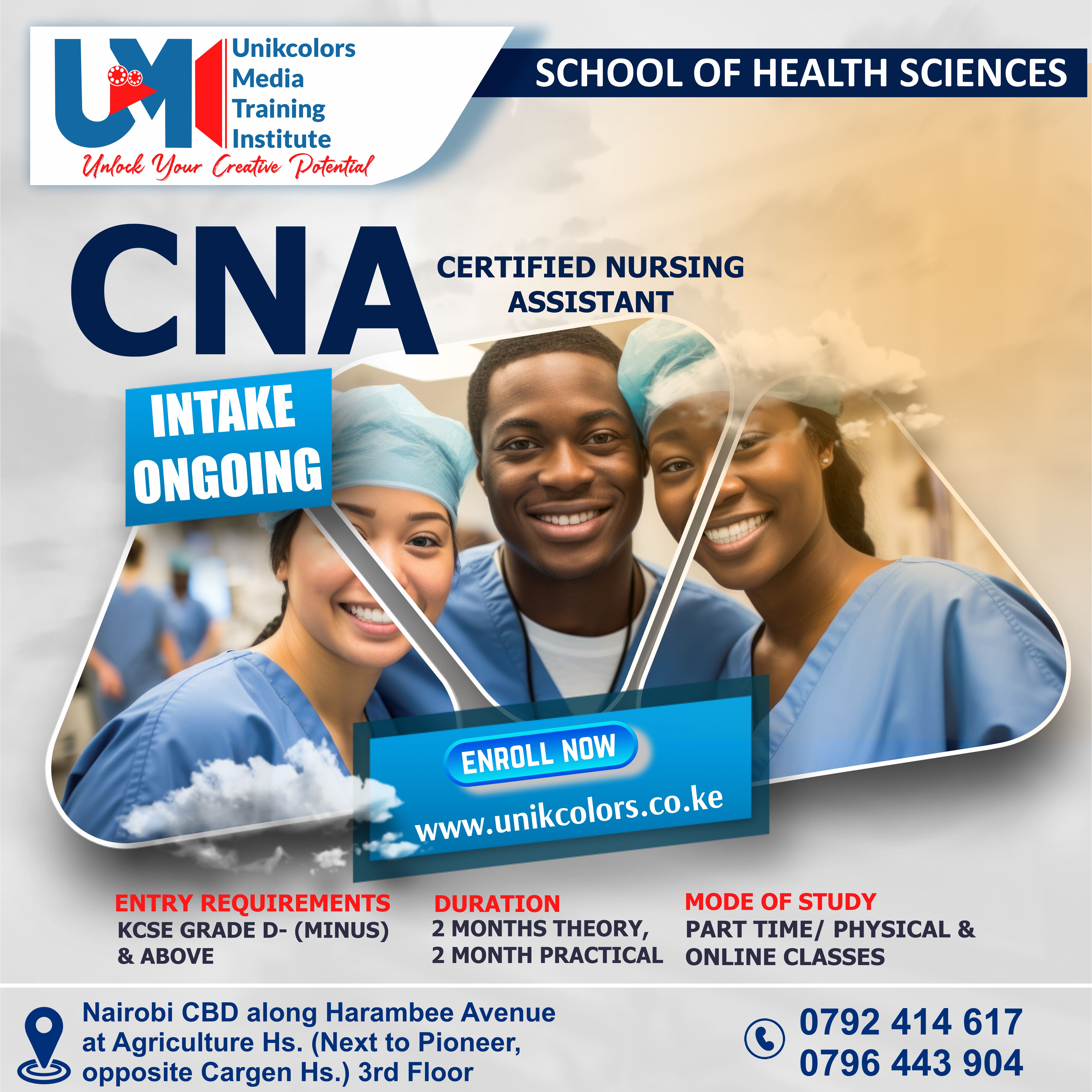 CERTIFIED NURSING ASSISTANT - CARE GIVER COURSE